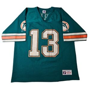 Vintage Miami Dolphins Dan Marino #13 NFL Jersey Logo 7 Men's Sz Medium (42-44)